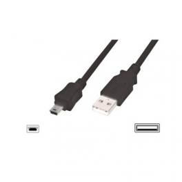 CABLE USB 2.0 TIPO A - B MINI (5PIN) 1,8M