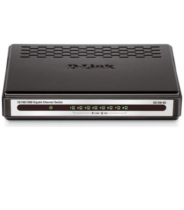 SWITCH NO GESTIONABLE D-LINK GO-SW-8G 8P GIGA SOBREMESA