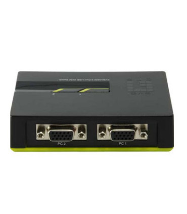 CONMUTADOR AUTOMATICO LEVEL ONE V/T/M 1a2 CUPs USB CABLES IN