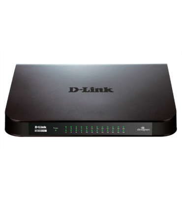 SWITCH NO GESTIONABLE D-LINK GO-SW-24G 24P GIGA SOBREMESA
