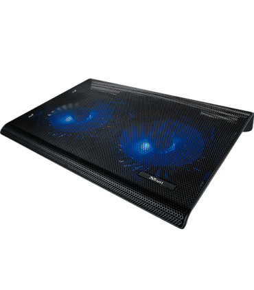 SOPORTE UNIVERSAL TRUST PARA PORTATILES CON 2 VENTILADORES Y