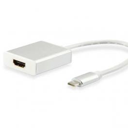 CABLE USB-C MACHO A HDMI  4K HEMBRA 0,15CM REF.133452