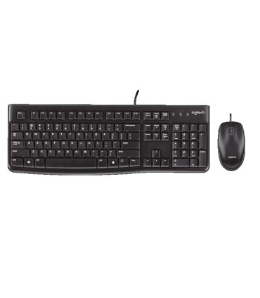 TECLADO LOGITECH MK120 FRANCES TECLADO Y RATON CON CABLE USB