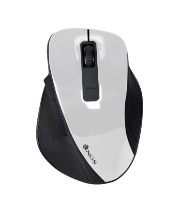 MOUSE OPTICO WIRELESS NGS BOW WHITE 1200DPI 2.4GHz NANO RECE