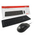 COMBO TECLADO + MOUSE USB EQUIP LIFE COLOR NEGRO