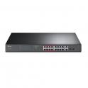 SWITCH NO GESTIONABLE TP-LINK TL-SL1218MP 16P ETHERNET Y 2P