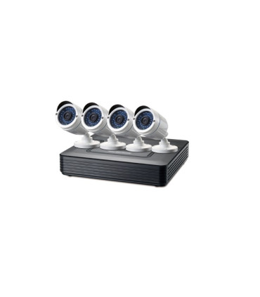 KIT VIDEOVIGILANCIA  720P LEVEL ONE DSK-4001 4 CANALES 4  CA