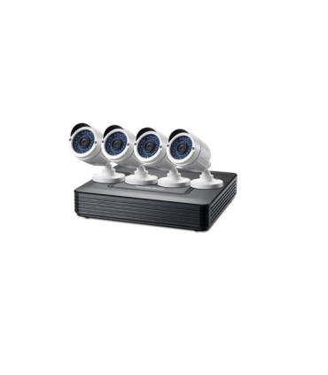 KIT VIDEOVIGILANCIA  720P LEVEL ONE DSK-8001 8 CANALES 4  CA
