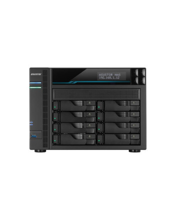 SERVIDOR NAS ASUSTOR AS6508T 8 BAHIAS ATOM C3538 QUAD CORE D