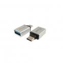 ADAPTADOR USB-C MACHO A  USB 3.0  TIPO A HEMBRA ( PACK 2 UDS