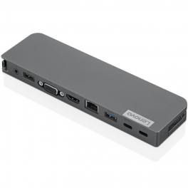 DOCKING LENOVO USB-C 65W (INCLUYE CARGADOR 65W)  HDMI VGA RJ