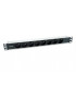 REGLETA ALIMENTACION ALUMINIO RACK 19 1U 8 TOMAS TIPO SHUCKO