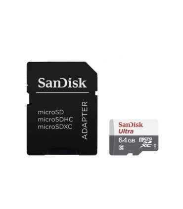 MEMORIA SD MICRO 64GB SanDisk Ultra® microSDXC + SD Adapter