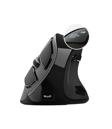 MOUSE TRUST VOXX WIRELESS RECARGABLE ERGONOMIC DISEÑO VERTIC