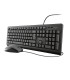 TECLADO + MOUSE TRUST TKM-250 SILENCIOSO RESISTENTE LIQUIDOS