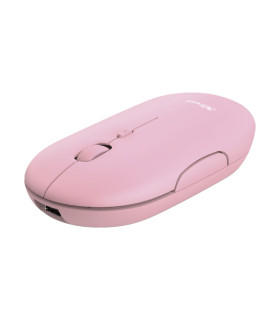 MOUSE INALAMBRICO TRUST PUCK RECARGABLE- ULTRAFINO - BOTONES