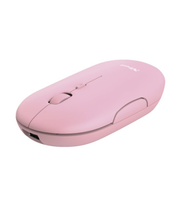 MOUSE INALAMBRICO TRUST PUCK RECARGABLE- ULTRAFINO - BOTONES