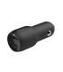 CARGADOR PARA COCHE BELKIN CCB001BTBK  DOBLE USB-A  24W (12W