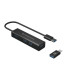 HUB 3.0 CONCEPTRONIC HUBBIES06B 4 PUERTOS USB 3.0  CON ADAPT