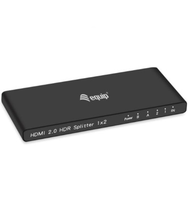 SPLITTER HDMI 2.0 ULTRASLIM 2 PUERTOS EQUIP