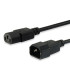 CABLE ALARGO ALIMENTACION IEC MACHO - HEMBRA  EQUIP 3M  1121