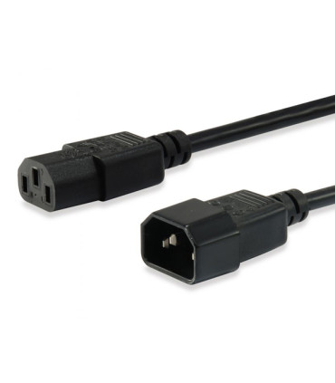 CABLE ALARGO ALIMENTACION IEC MACHO - HEMBRA  EQUIP 3M  1121