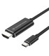 CABLE USB-C MACHO A HDMI  MACHO 2M 4K CONCEPTRONIC ABBY04B
