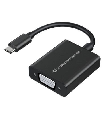 ADAPTADOR USB-C MACHO A VGA  HEMBRA  1080P CONCEPTRONIC ABBY