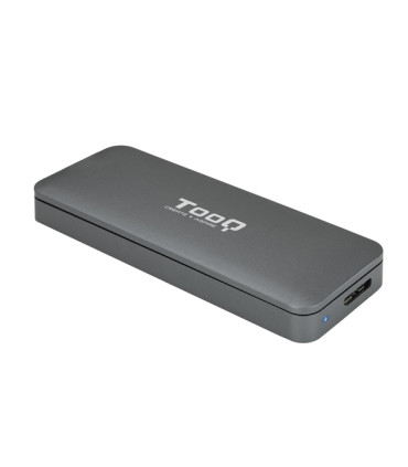 CAJA EXTERNA TOOQ TQE-2281G PARA M.2 NGFF USB 3.1 GEN1 GRIS