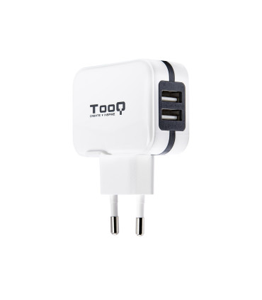 CARGADOR DE PARED TOOQ TQWC-1S02WT 2xUSB 3.4 A(TOTAL) AI-TEC