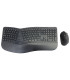TECLADO Y MOUSE COMBO WIRELESS ERGONOMICO CONCEPTRONIC ORAZI