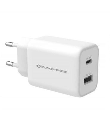 CARGADOR DE PARED QUICK CHARGE 3.0   PD  1PUERTO USB-C  1 PU