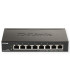 SWITCH SEMIGESTIONABLE D-LINK DGS-1100-08PV2/E 8P GIGA POE (