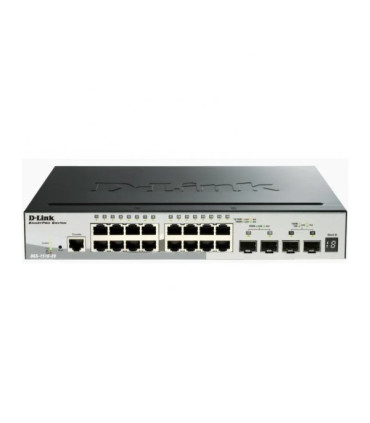 SWITCH SEMIGESTIONABLE D-LINK STACKABLE DGS-1510-20/E 16P GI
