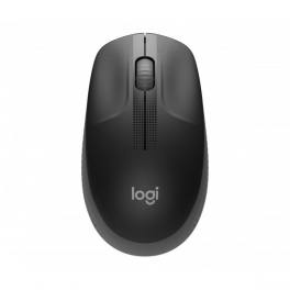 MOUSE LOGITECH WIRELESS TAMAÑO NORMAL M190 COLOR CHARCOAL P/