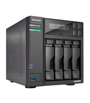 SERVIDOR NAS ASUSTOR LOCKERSTOR AS6704T 4 BAHIAS 3.5   4 x M