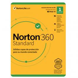 NORTON 360 STANDARD 10GB ES 1 USER 1 DEVICE 1AÑO ELECTRONICA