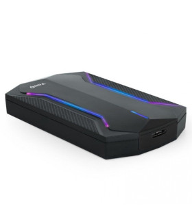 CAJA EXTERNA TOOQ TQE-2599RGB 2.5 9.5MM SATA USB 3.0/3.1 GEN