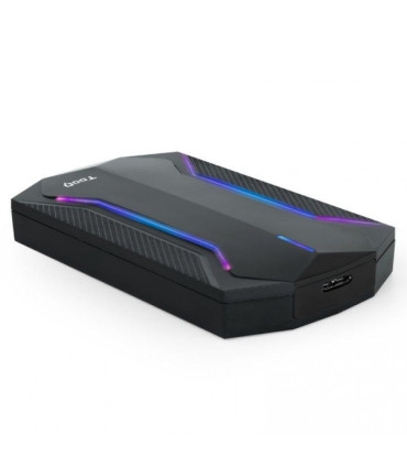 CAJA EXTERNA TOOQ TQE-2599RGB 2.5 9.5MM SATA USB 3.0/3.1 GEN