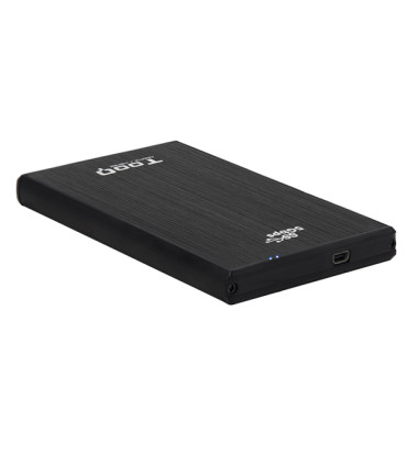 CAJA EXTERNA TOOQ TQE-2522B PARA 2,5 9,5 SATA USB 3.0 NEGRA