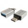 ADAPTADOR USB-C MACHO A  USB 3.0  TIPO A HEMBRA ( PACK 2 UDS