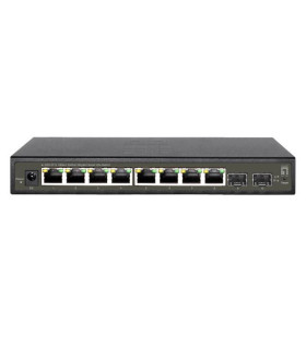 SWITCH SEMIGESTIONABLE LEVEL ONE  HILBERT 8P GIGA + 2P SFP G
