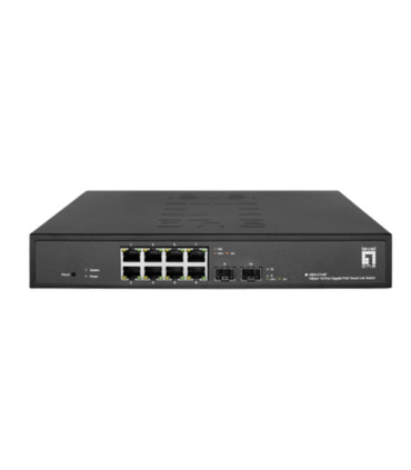 SWITCH SEMIGESTIONABLE LEVEL ONE  HILBERT 8P POE  10/100/100