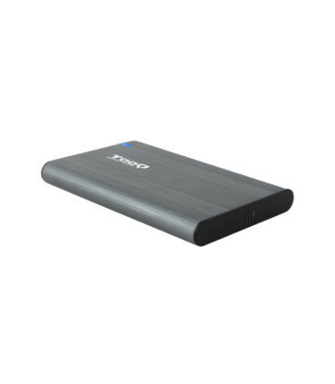 CAJA EXTERNA TOOQ TQE-2503G GRIS PARA HD/SSD DE HASTA 9.5mm