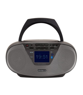 ALTAVOCES BLUETOOTH 5.0 CON LECTOR CD MP3 Y USB AIWA BOOMBOX