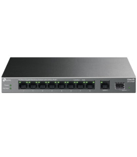 SWITCH NO GESTIONABLE TP-LINK LS1210GP LITEWAVE 9P GIGA 1P S