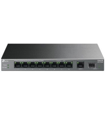 SWITCH NO GESTIONABLE TP-LINK LS1210GP LITEWAVE 9P GIGA 1P S