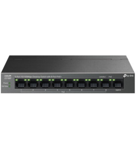 SWITCH NO GESTIONABLE TP-LINK LS109P LITEWAVE 8P 10/100 PoE+