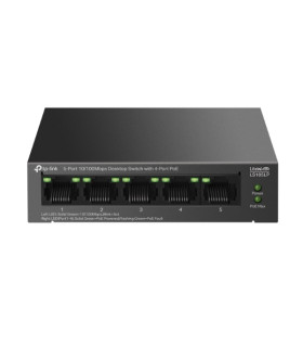SWITCH NO GESTIONABLE TP-LINK LS105LP LITEWAVE 5P 10/100 4P