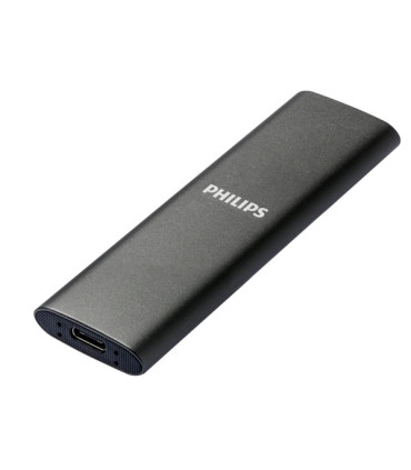 DISCO M.2 EXTERNO PHILIPS 2TB USB-C/USB3.0 540MB ULTRA SLIM GRIS